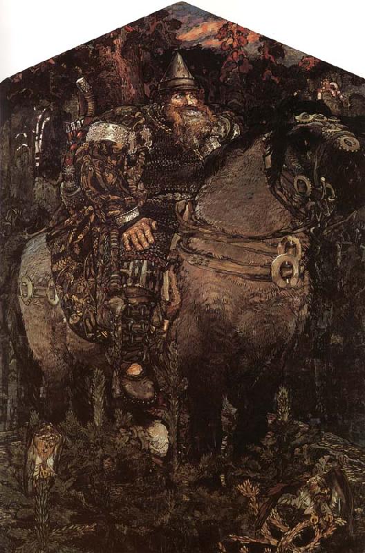 Mikhail Vrubel The Bogatyr oil painting image